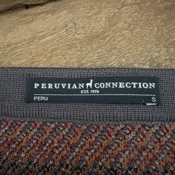 Peruvian Connection Oaxaca Southwest Aztec geometric pima cotton miniskirt small - Picture 2 of 4